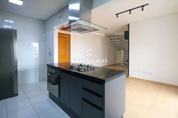 Cobertura à venda com 160 m², 2 quartos e 3 vagas, Santa Maria, São Caetano do Sul.