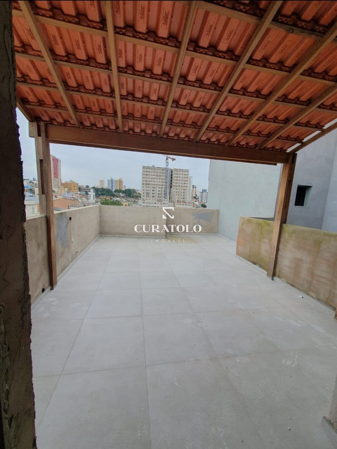 Apartamento cobertura à venda, com 2 quartos e 1 vaga em Santo André, Jardim Stella