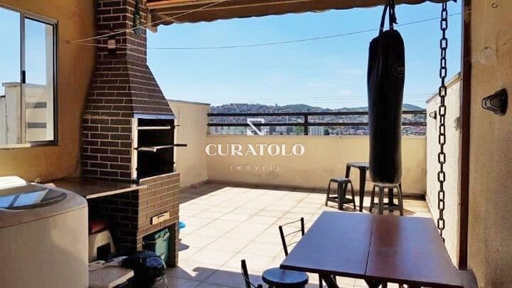 Oportunidade de conquistar seu novo lar em Santo André, Cobertura Duplex pronto pra morar, com 80 m², ótima localização!