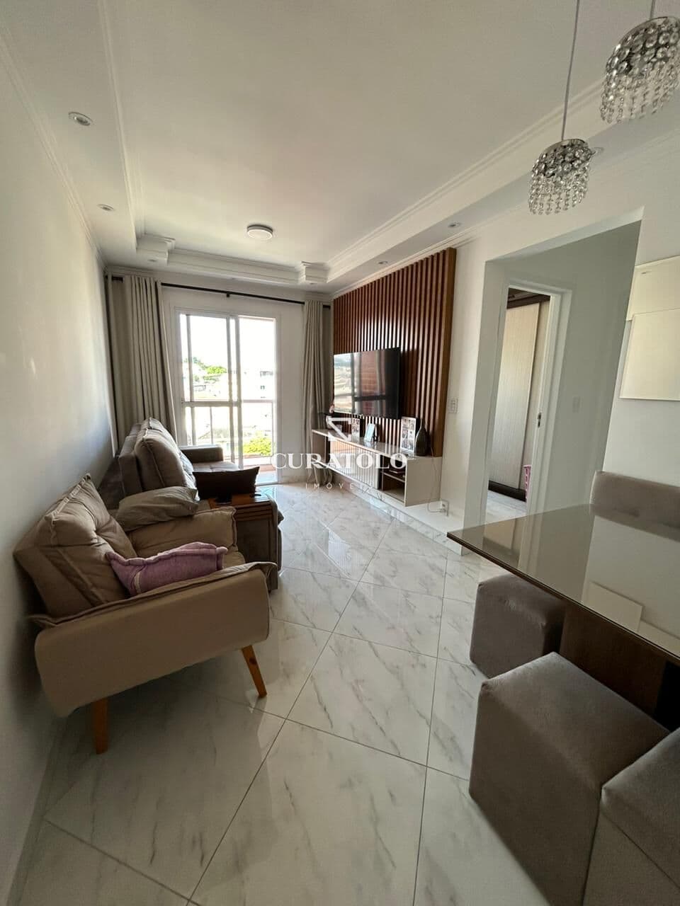 More com conforto e sofisticação na Vila Curuçá em Santo André, lindo apartamento de 57 m² , 2 quartos, 1 vaga e varanda