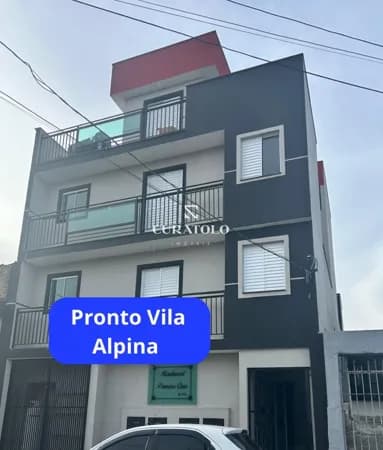 Apartamento à venda, com 2 quartos no bairro da Vila Alpina, São Paulo