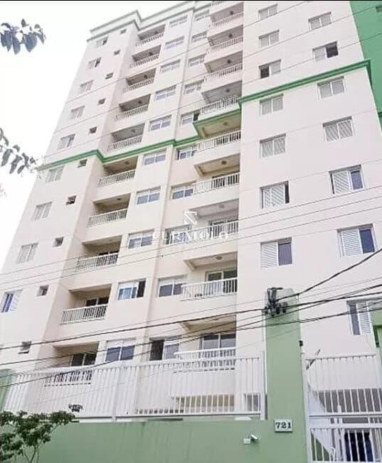 Seu novo lar em um dos melhores bairros de Santo André, o Campestre, apartamento com 51m², 2 quartos, varanda e 1 vaga - ao lado da Av. Dom Prdro II