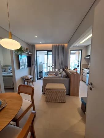 Apartamento à venda de 1 quarto e 1 vaga no Campo Belo