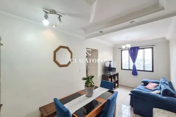 Apartamento à venda com 65 m², 2 quartos e vaga, Baeta Neves, São Bernardo do Campo.