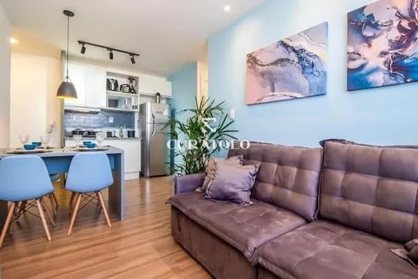 Apartamento à venda com 45 m², 2 quartos no Brás, São Paulo.