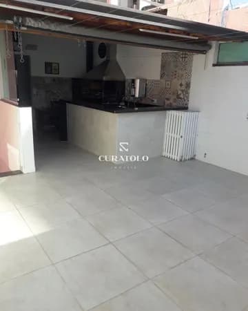 Casa sobrado à venda no bairro Valparaíso, em Santo André, com 3 quartos, 3 vagas e quintal com área gourmet