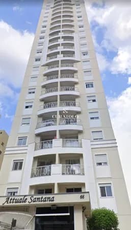 Apartamento à venda com 68 m², 3 quartos, 2 vagas, Santana, São Paulo.