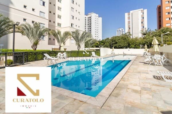 Viva com conforto e comodidade no Ipiranga, a 600 metros do Metrô Sacomã. Apartamento de 98m² com 3 Dormitórios, 2 Vagas, Varanda e Lazer completo