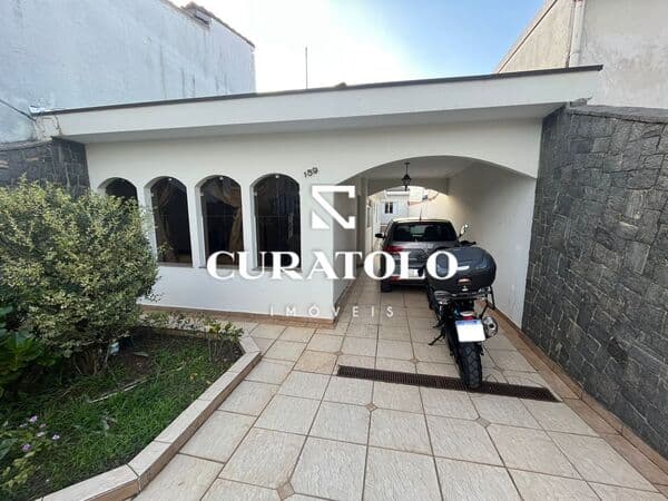CASA TÉRREA COM 2 DORMITÓRIOS NA VILA CAMILÓPOLIS - SANTO ANDRÉ