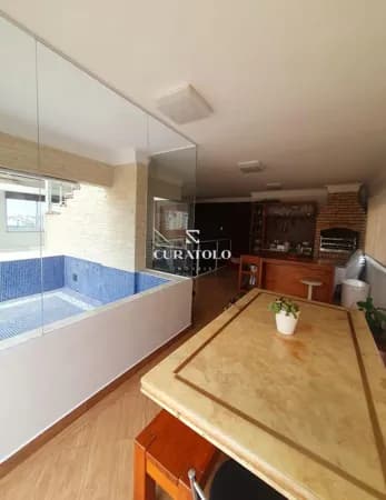 Cobertura triplex à venda, de 3 quartos e 4 vagas no Santa Paula, São Caetano