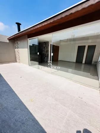 Viva com conforto e comodidade em Santo André. Cobertura estilo sem condomínio pronta de 140 m² com 3 Quartos, 2 vagas e área gourmet com churrasqueira