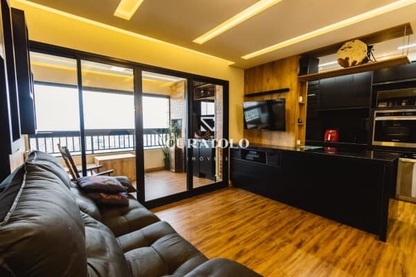 More bem no Brás, no melhor condomínio do Brás o Piscine Resort, mobiliado e espaçoso, pronto de 70m² com 2 Dorms, 1 Vaga, Varanda Gourmet e lazer completo