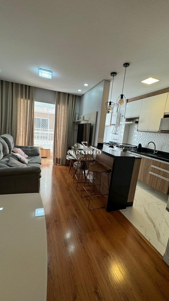 Seu apartamento ideal está aqui, no Taboão em São Bernardo, de lindos 52 m² com 2 quartos, 1 vaga, varanda grill e lazer completo