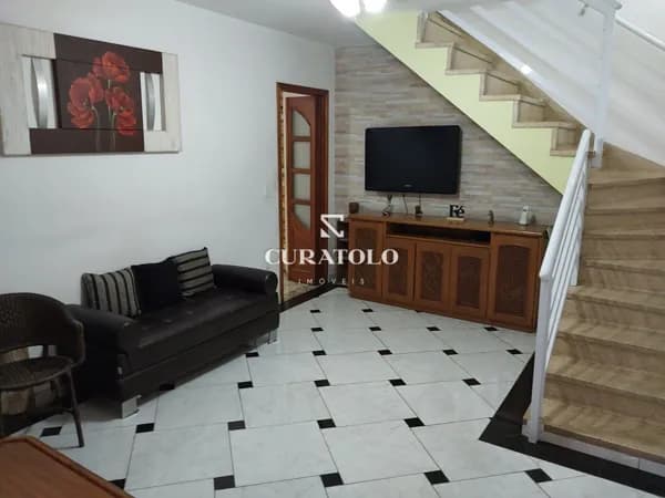 More com conforto e espaço: Conheça sua nova casa sobrado, de 2 Quartos, 2 Vagas e churrasqueira em São Caetano, ao lado da Estação São Caetano
