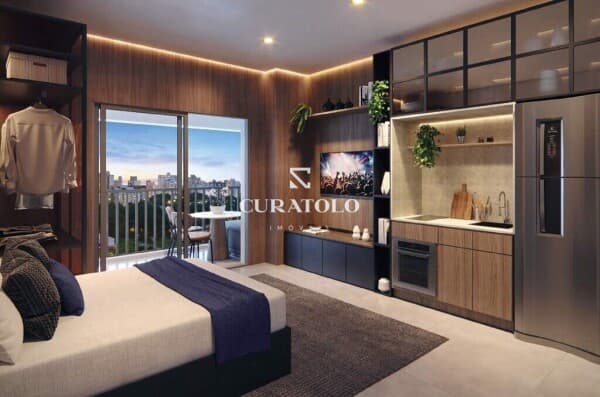Studios com Varanda no Alto da Móoca: Condomínio moderno, com lazer e opções residenciais e NR’s – Em obras ao lado do CDC Parque da Mooca