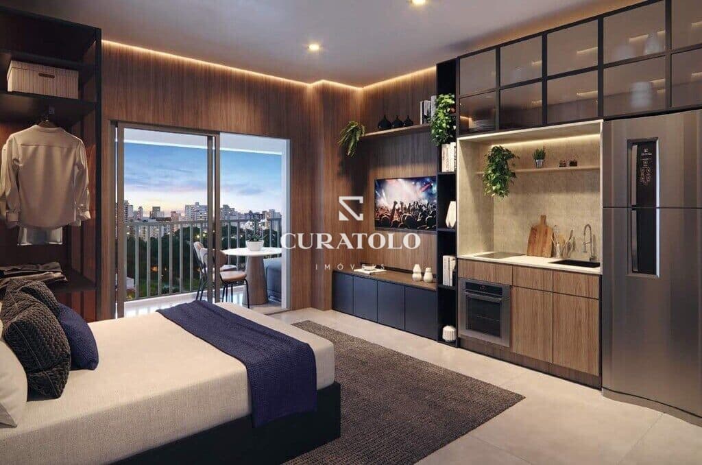Studios com Varanda no Alto da Móoca: Condomínio moderno, com lazer e opções residenciais e NR’s – Em obras ao lado do CDC Parque da Mooca