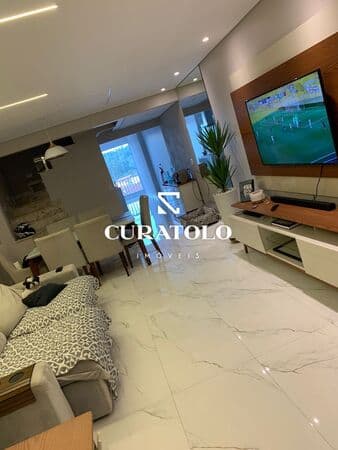 EXCELENTE SOBRADO COM 2 SUÍTES, ÁREA GOURMET, VARANDA E GARAGEM COBERTA - JARDIM REGINA