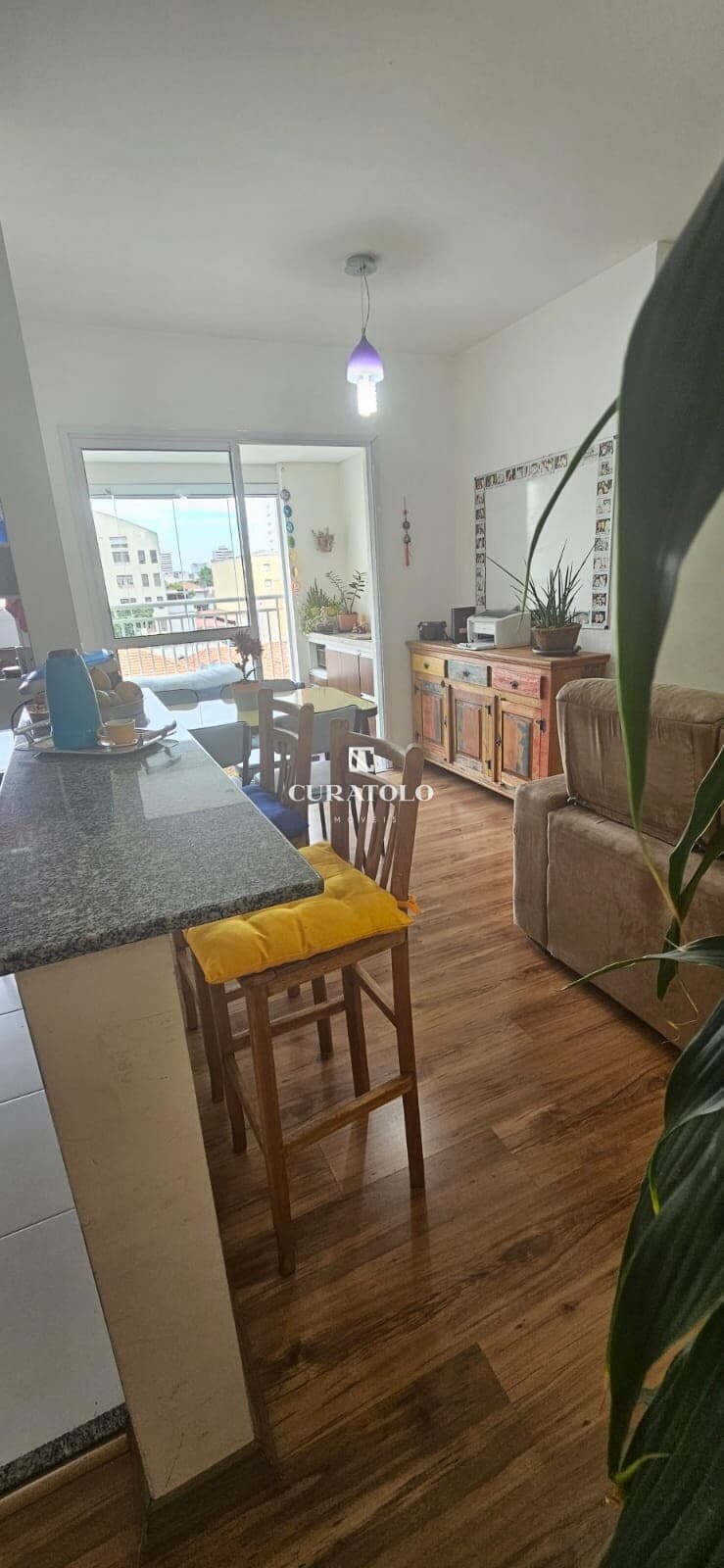 More bem no Centro de São Caetano: lindo apartamento pronto com 2 Quartos, 1 suíte, Varanda e 1 Vaga coberta e Lazer completo