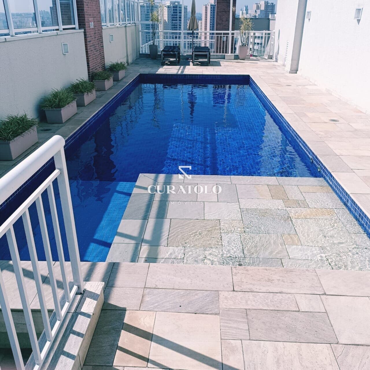 Seu refúgio No coração de São Caetano, o bairro Santa Paula: Apartamento de 2 Dorms, com Varanda Gourmet, Vaga e Lazer Completo na cobertura
