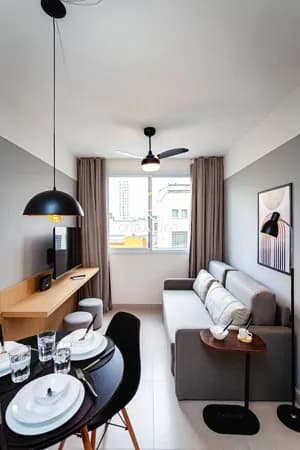 Apartamento à venda com 35 m², 2 quartos, Brás, São Paulo.