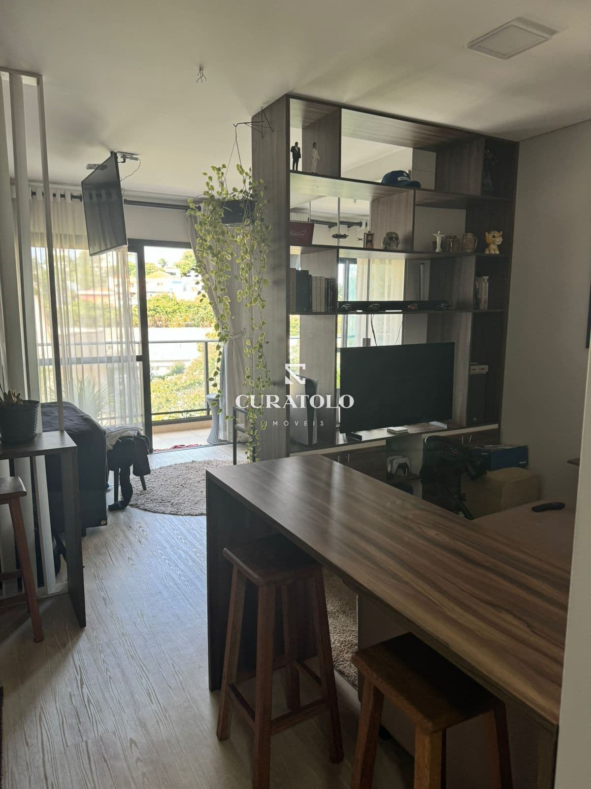 Apartamento loft à venda, de 1 quarto, varanda e vaga, no bairro Boa Vista, em São Caetano