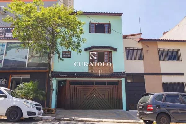 Casa sobrado à venda com 210 m², 4 quartos e 2 vagas, Parque da Mooca, São Paulo.