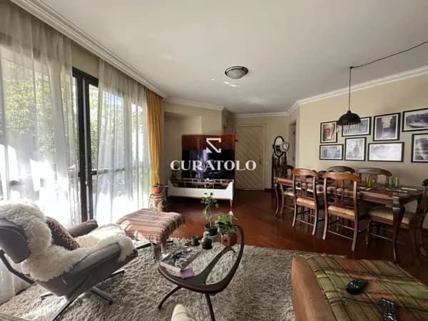 Apartamento à venda com 135 m²,3 quartos e 2 vagas, Vila Uberabinha, São Paulo.