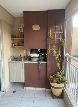 Conheça esse lindo apartamento, no Barcelona, São Caetano, de aconchegantes 69 m² com 2 quartos, 1 vaga e varanda gourmet - com lazer completo
