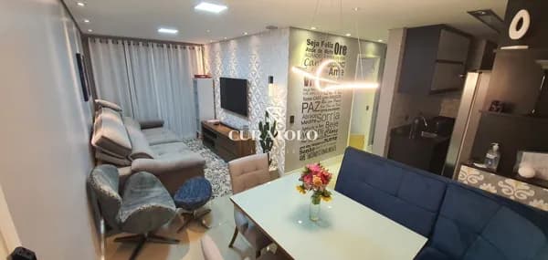 Conheça seu novo lar no Tatuapé, lindo apartamento com 50 m², 2 Quartos, 1 vaga livre e coberta e lazer completo próx. ao Parque Municipal do Tatuapé