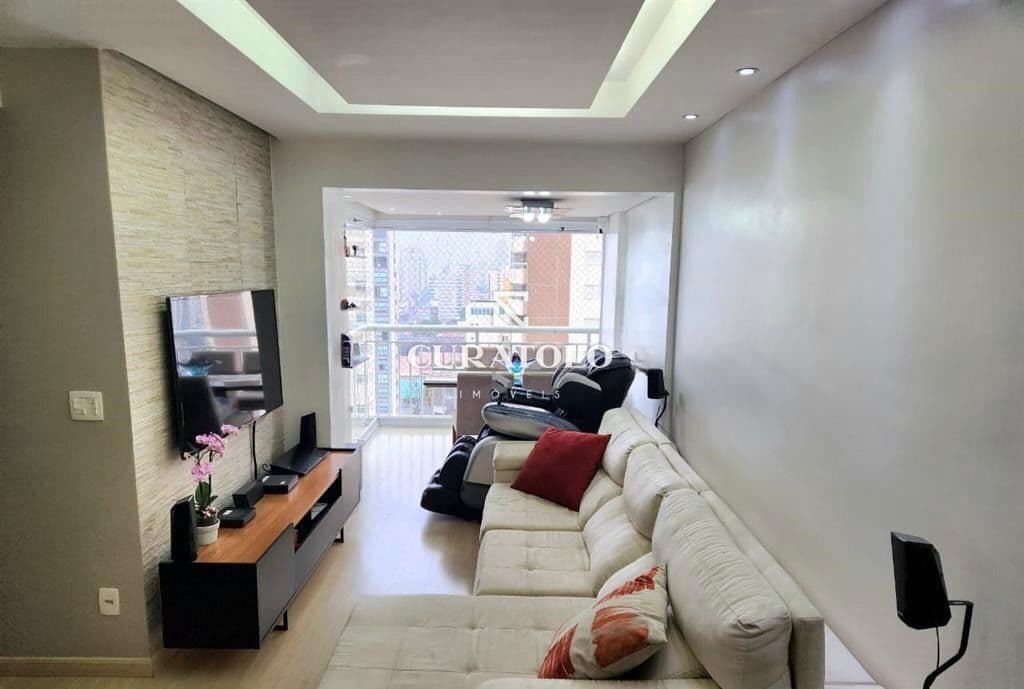 Apartamento à venda com 61 m², 2 quartos, varanda e vaga, em Vila Romana, São Paulo.