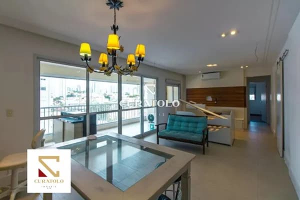 Conheça este incrível apartamento de alto padrão na charmosa Mooca, com amplos 121 m², 4 Quartos, 2 vagas livres e cobertas e varanda gourmet - Lazer completo