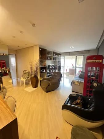Conheça esse lindo apartamento no Santa Paula, no coração de São Caetano, de 100 m², com 3 quartos, 2 vagas e varanda gourmet, é perfeito para você e sua família.