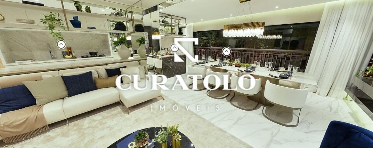 APARTAMENTO DE 127 M2 3 SUÍTES VARANDA GOURMET E 2 VAGAS NO SACOMÖ LAZER COMPLETO – EM OBRAS