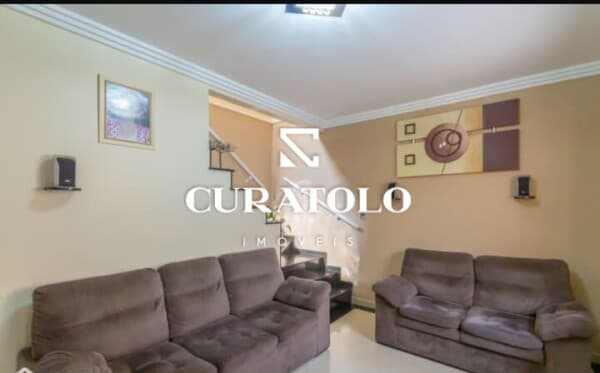 Sobrado com 3 dormitórios, churrasqueira, 2 vagas - Bairro Mauá, São Caetano do Sul.