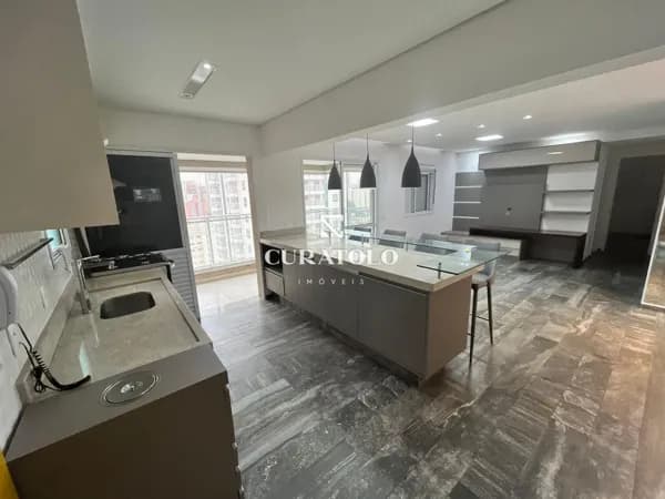 Apartamento à venda com 115 m², 3 suítes, varanda gourmet e 2 vagas no Jd Santo André, Santo André.