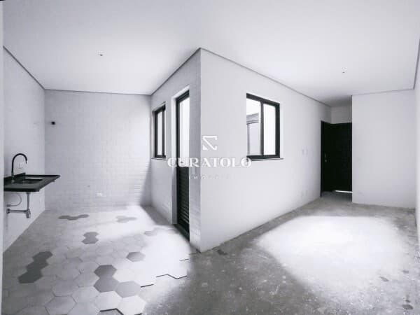 A chave da sua casa própria está aqui: apartamento estilo sem condomínio de 2 Quartos com vaga em Santo André, Jd Ocara