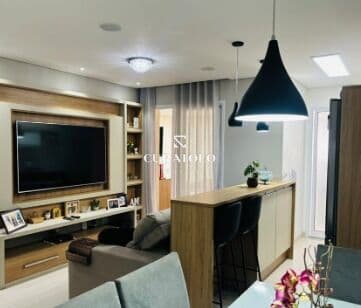 Conheça esse apartamento à venda na Barra Funda, com 2 quartos, 1 vaga e varanda gourmet
