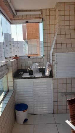 Seu novo apartamento na Praia Grande, Aviação, com 2 Dorms, sendo 1 suíte, varanda gourmet e 1 Vaga - Com Lazer Completo a 350 metros da Praia