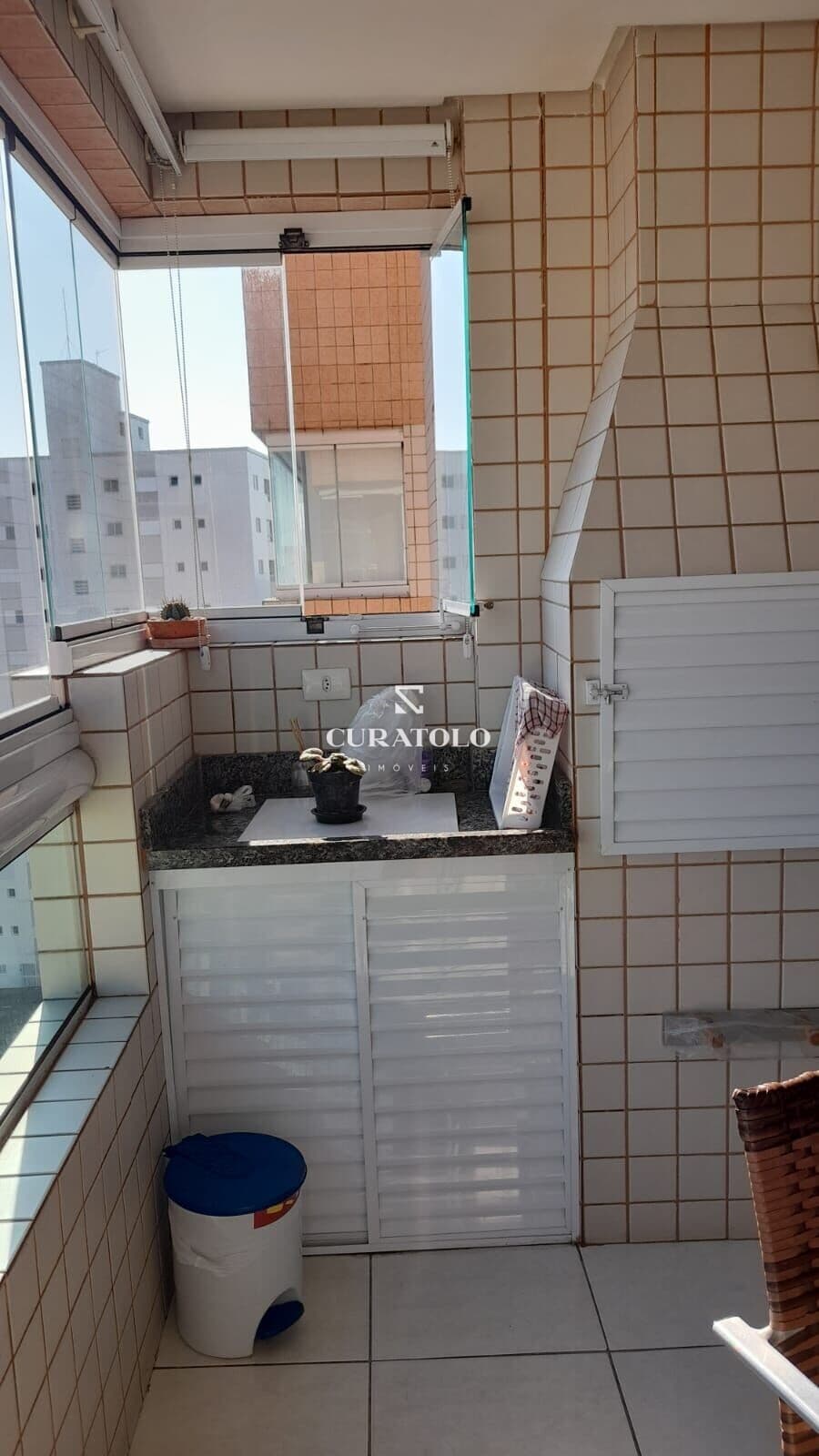 Seu novo apartamento na Praia Grande, Aviação, com 2 Dorms, sendo 1 suíte, varanda gourmet e 1 Vaga - Com Lazer Completo a 350 metros da Praia