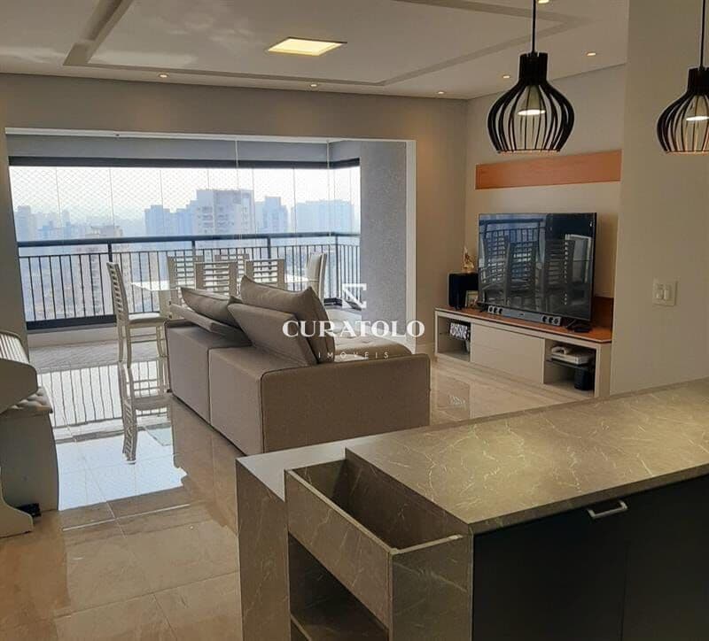 Conheça este incrível apartamento no Tatuapé, ao lado do Parque Piqueri, com lindos 85 m², 2 Quartos, 2 vagas cobertas e terraço gourmet - Mobiliado