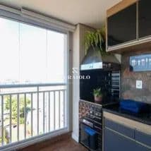 Apartamento à venda com 60 m², 2 quartos, varanda gourmet, 2 vagas em Santo André