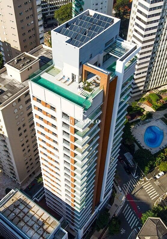 Luxo e comodidade no bairro Paraíso, ao lado da Av. Paulista: Amplo apartamento com 3 Suítes, Varanda e 3 Vagas – A 9 minutos a pé do Metrô Brigadeiro