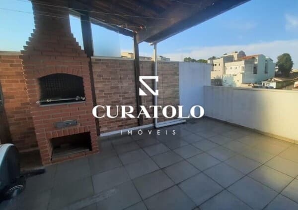 Apartamento Cobertura com 2 dormitórios, área gourmet, varanda e 1 vaga - Vila Junqueira, Santo André
