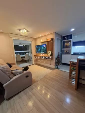 Apartamento à venda com 72 m², 2 quartos, varanda gourmet e vaga, Vila Ema, São Paulo.