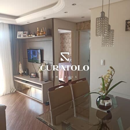 APARTAMENTO COM 2 DORMS E VARANDA NO CONDOMÍNIO MIRANTE - DEMARCHI