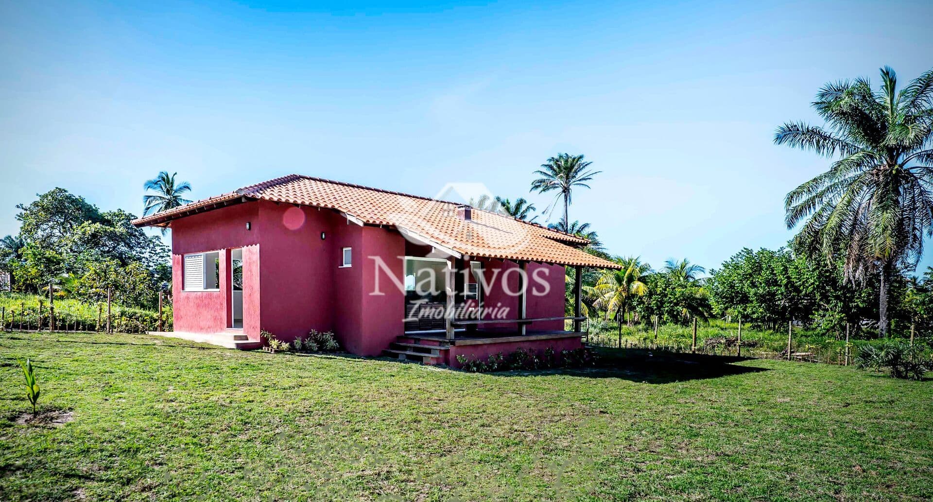 Casa na praia de Saquaíra