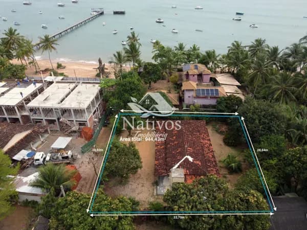 Morar Junto ao Mar: Casa em Barra Grande a Menos de 20m da Praia!