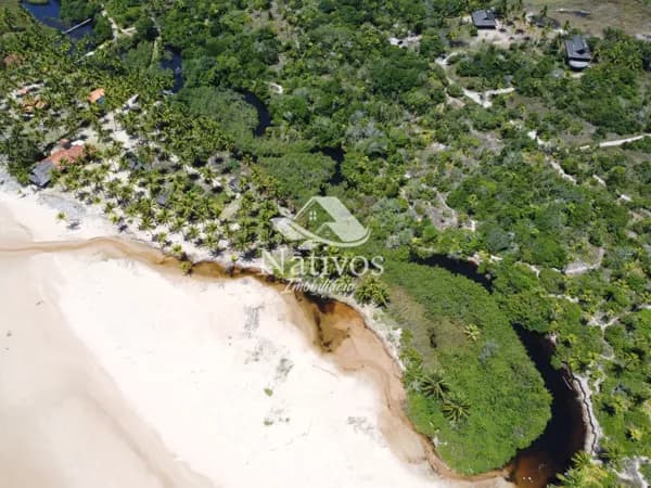 Terreno exclusivo pé na areia com 14.813m² e vista eterna para o mar!