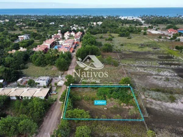 Terreno de 1.200m² a 650m da Praia de Taipu de Fora – Oportunidade Única!