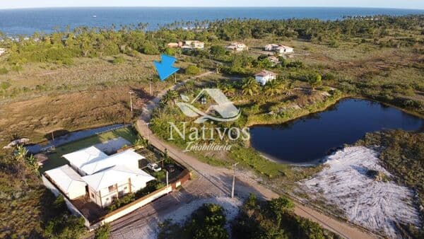 Lote com 1.000m² apenas 400m da praia